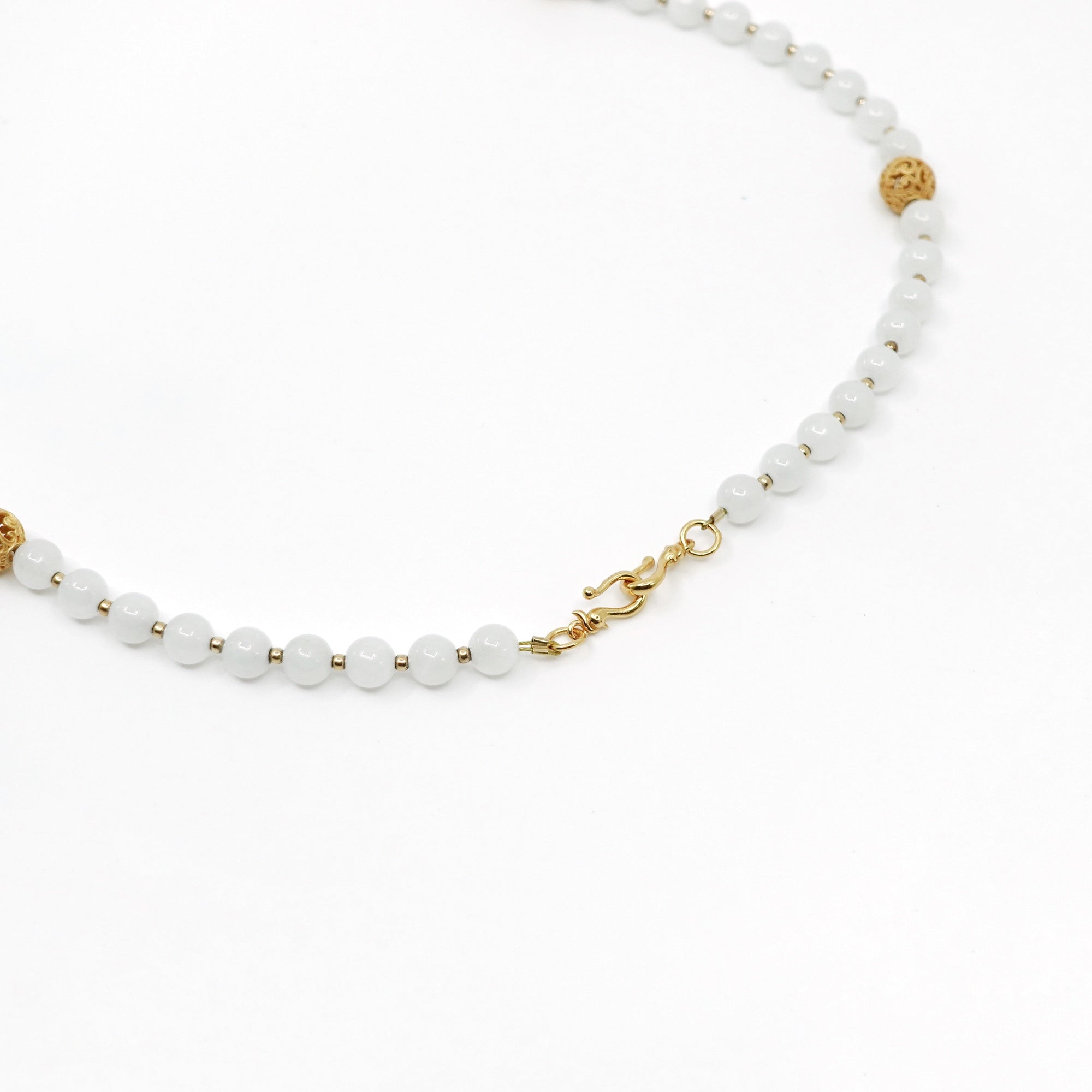 Return to Origin 6mm Moonstone Lariat Necklace Set - Yun Boutique