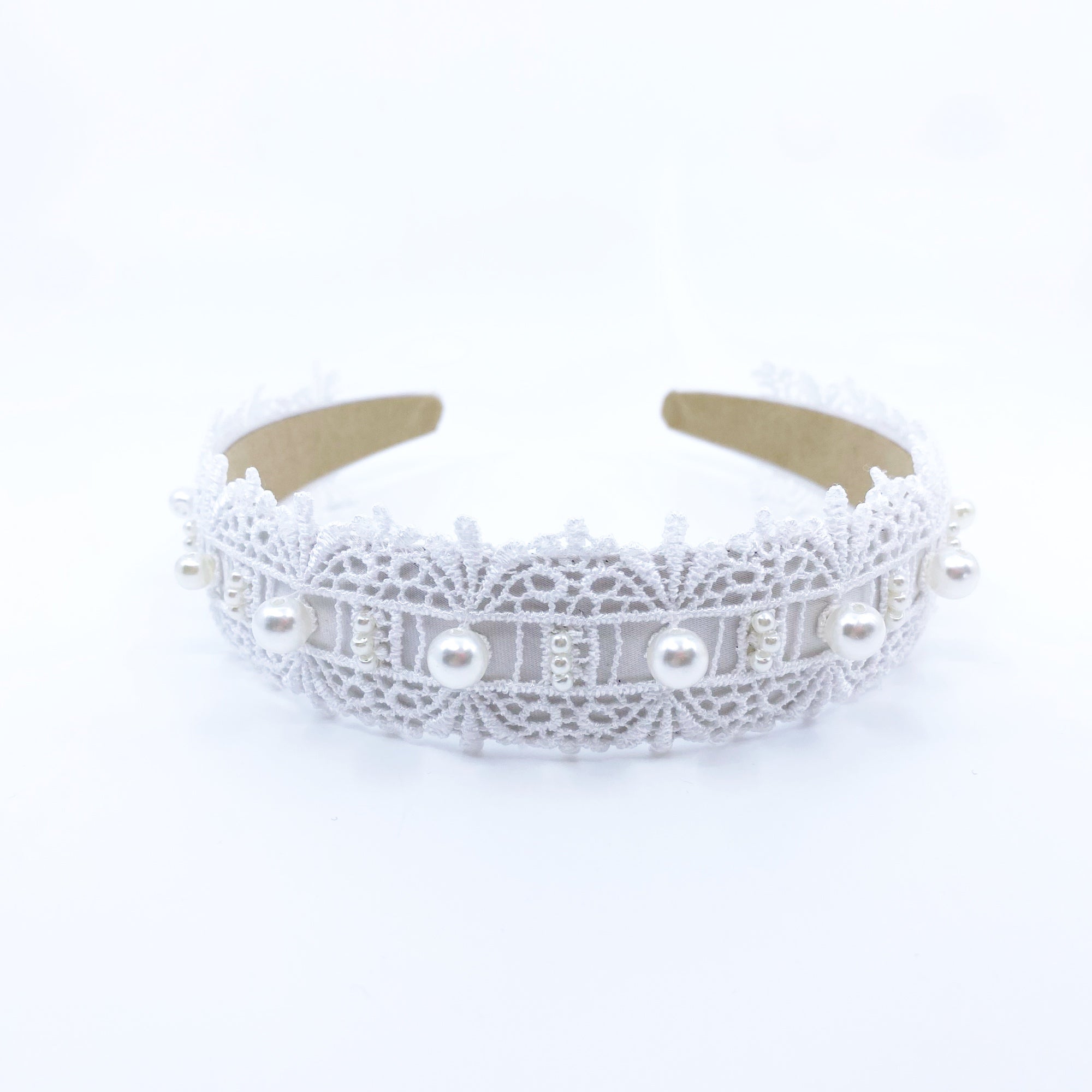 Pearl Crown Bridal Headband - Yun Boutique