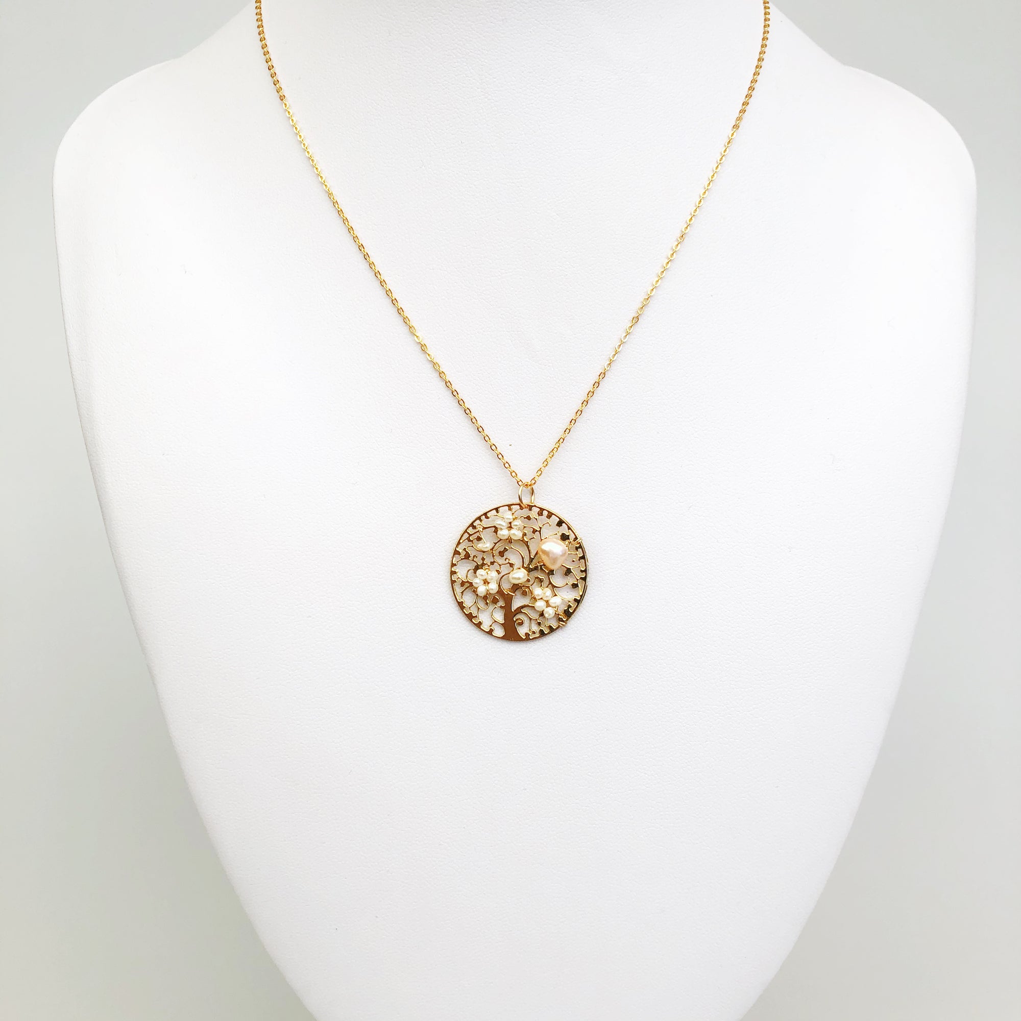 Moon Goddess Life Tree Necklace - Yun Boutique