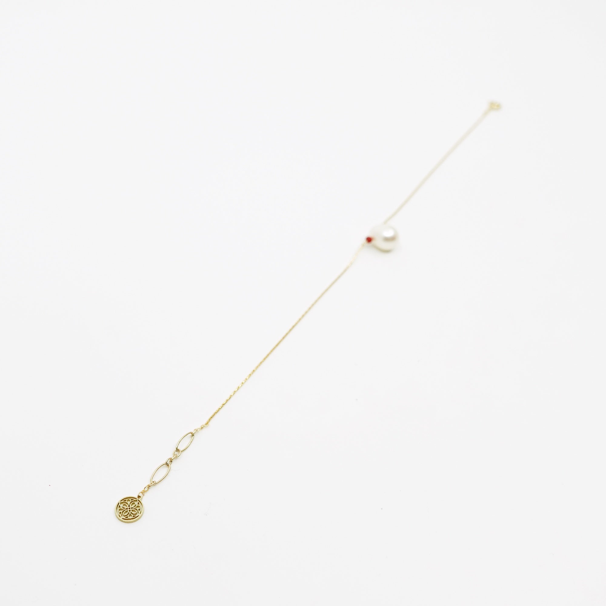 Gold Filled Fresh Water Pearl Anklet - Yun Boutique