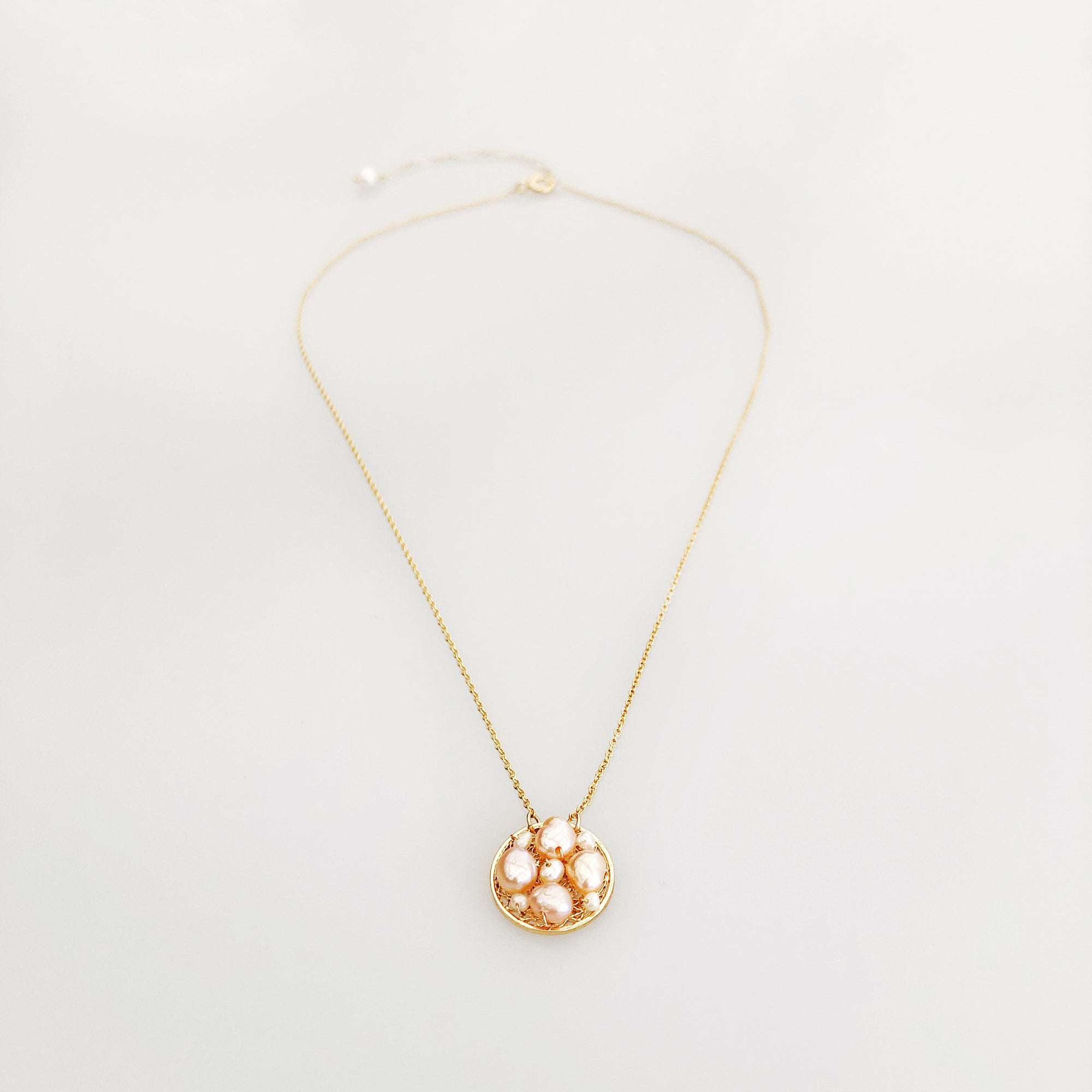 The Cloud Pearl Flower Necklace - Yun Boutique