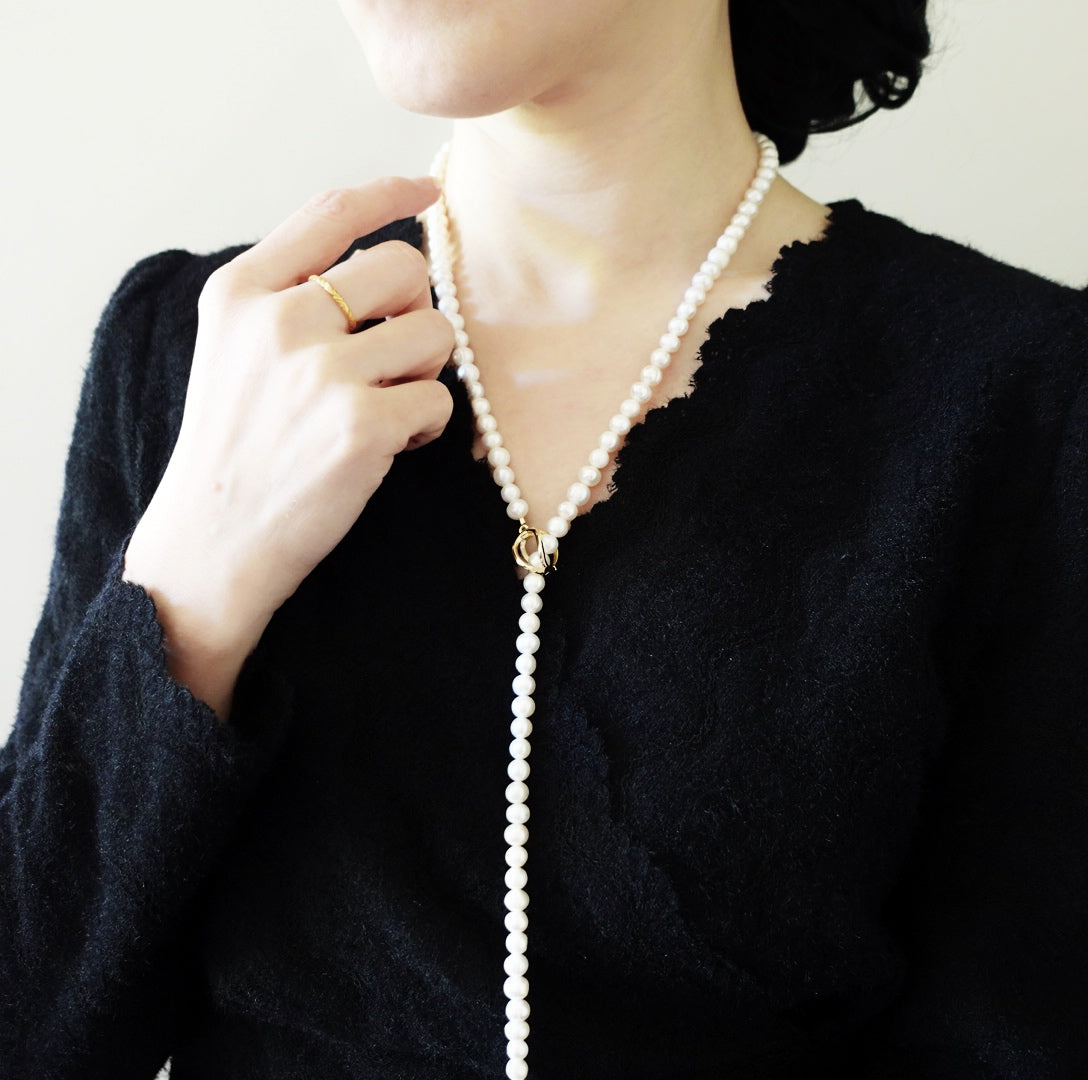 Yun Boutique Multi-style 36 Inch Pearl Necklace