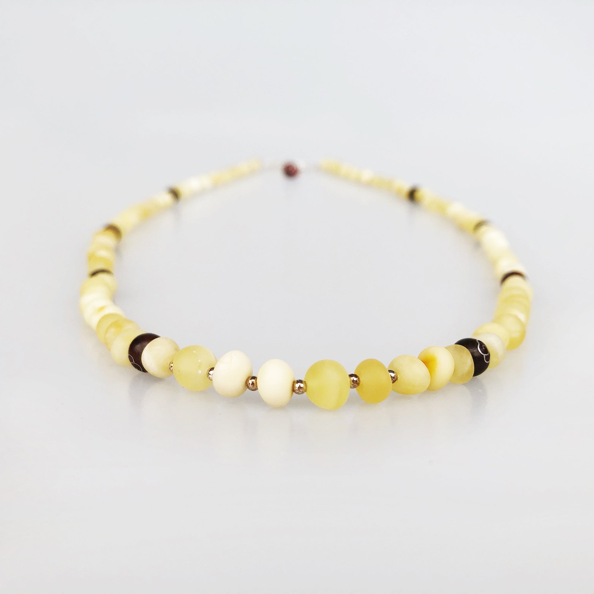 Yun Boutique Return to Origin Beaded Amber Necklace