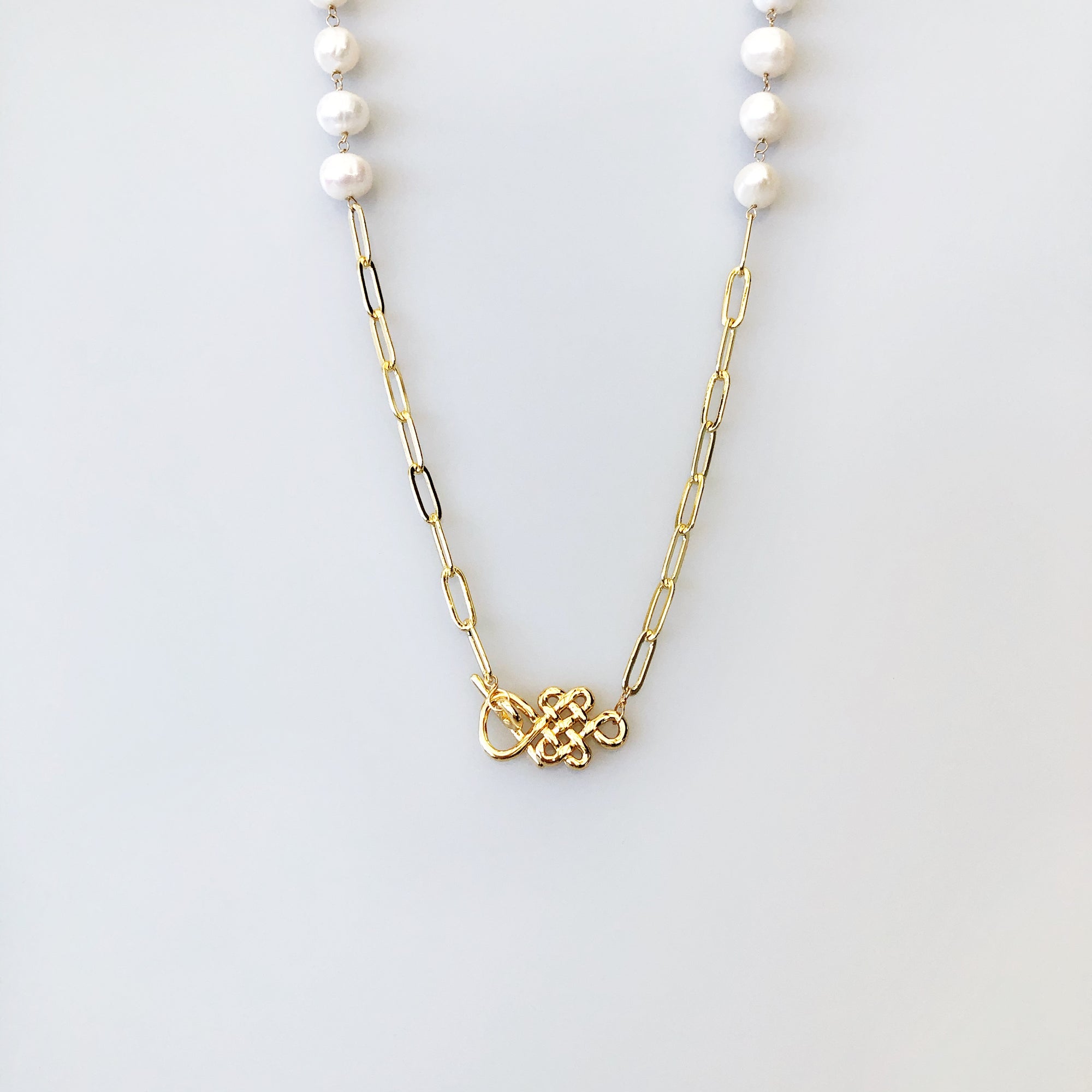 The Cloud Long Pearl Necklace - Yun Boutique