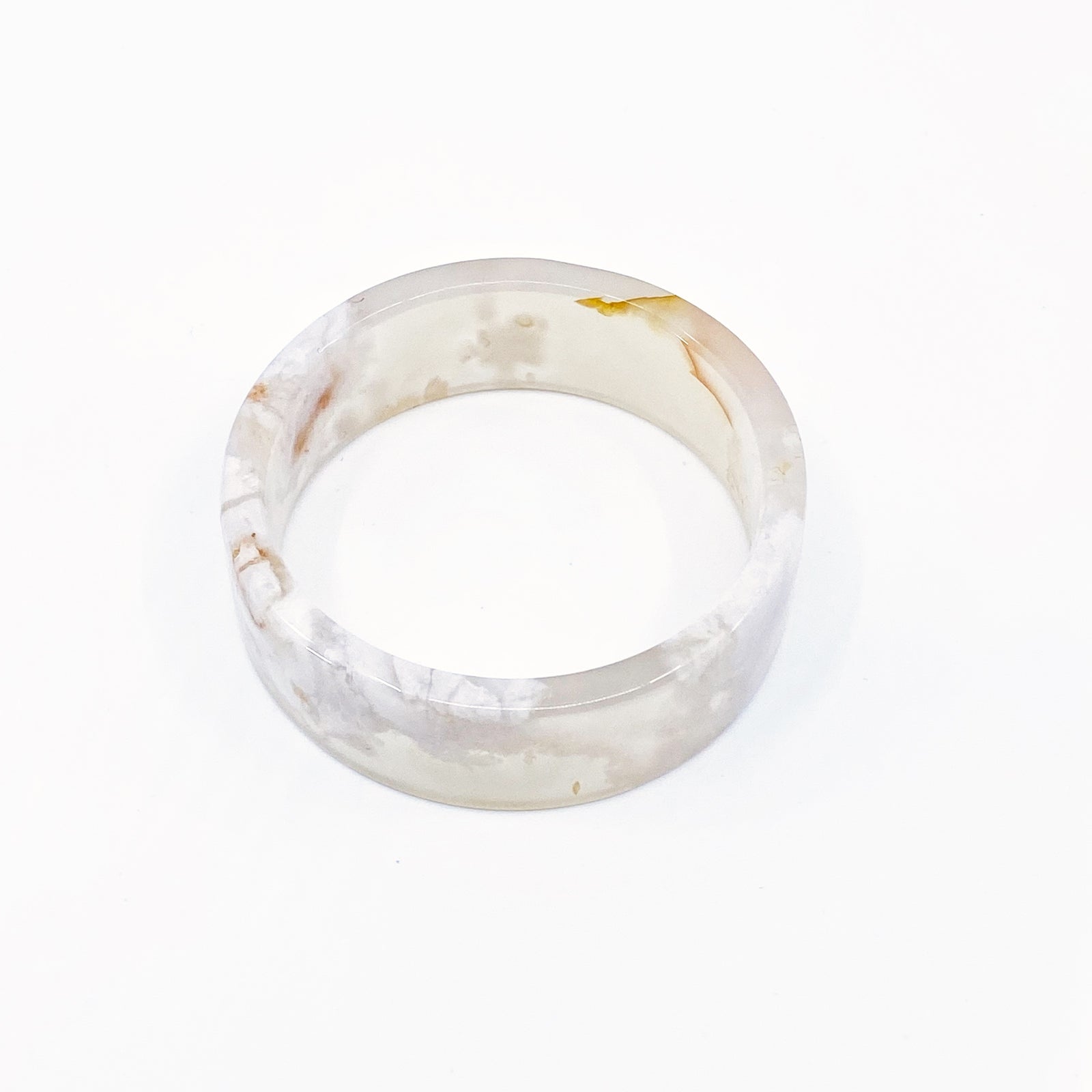 Yun Boutique Sakura Agate Stone Bangle