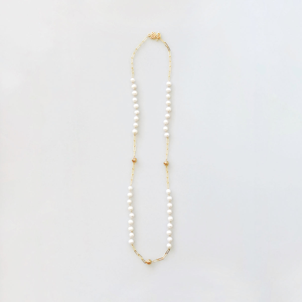 The Cloud Long Pearl Necklace - Yun Boutique