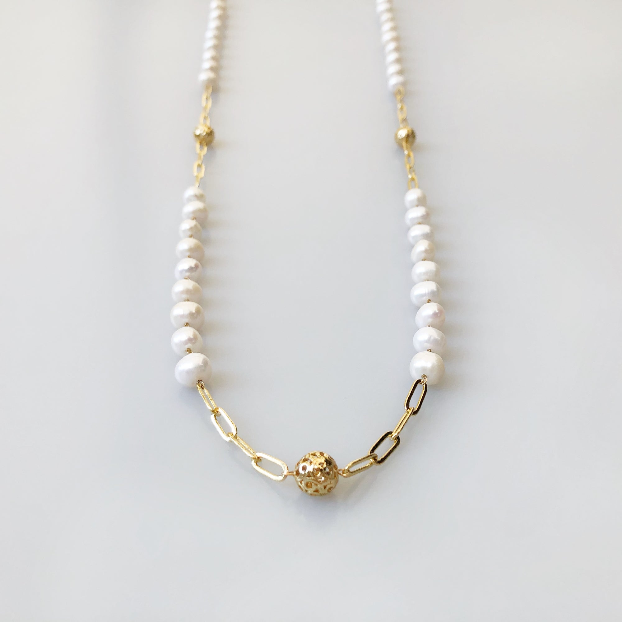 The Cloud Long Pearl Necklace - Yun Boutique