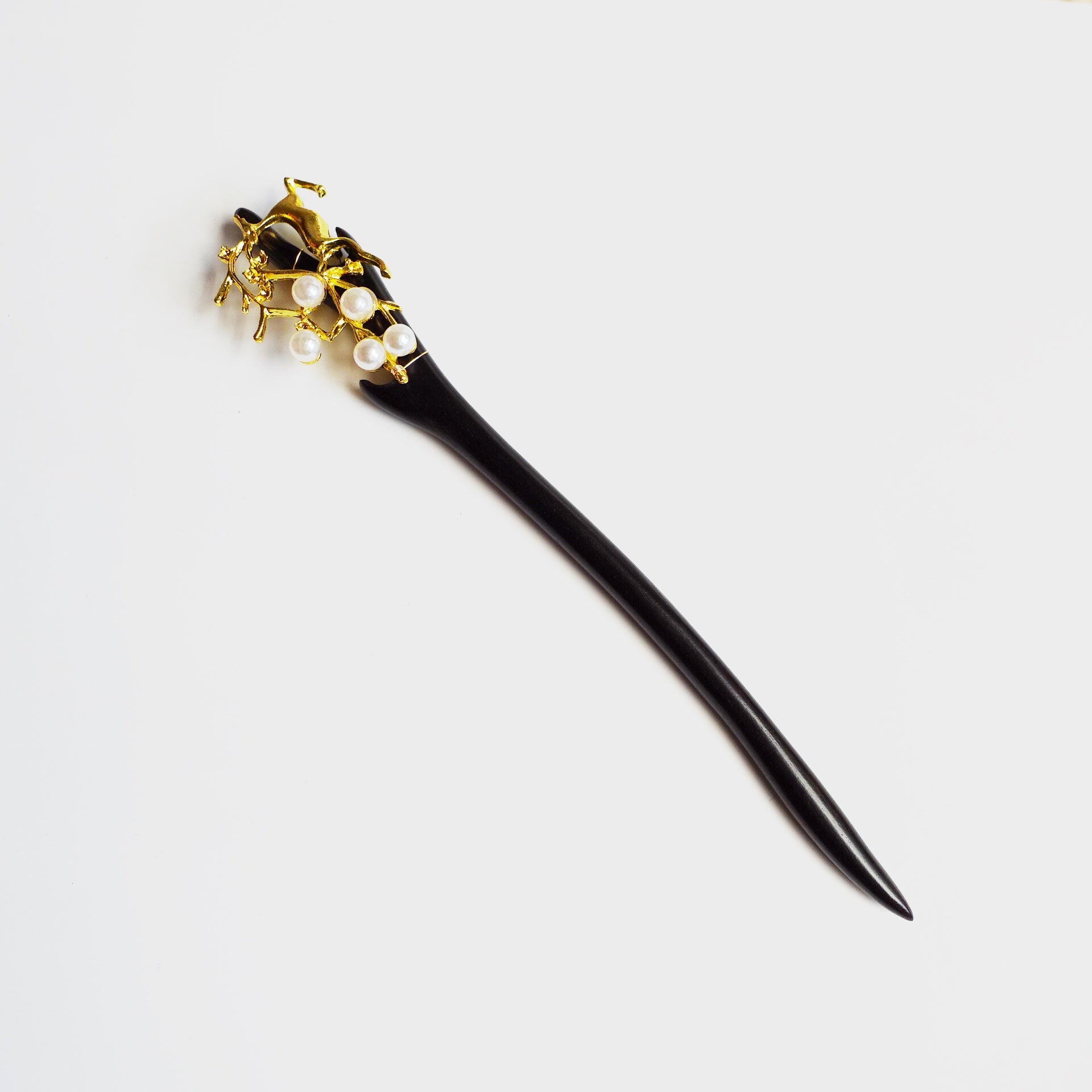 Yun Boutique Deer Wood Hair Stick