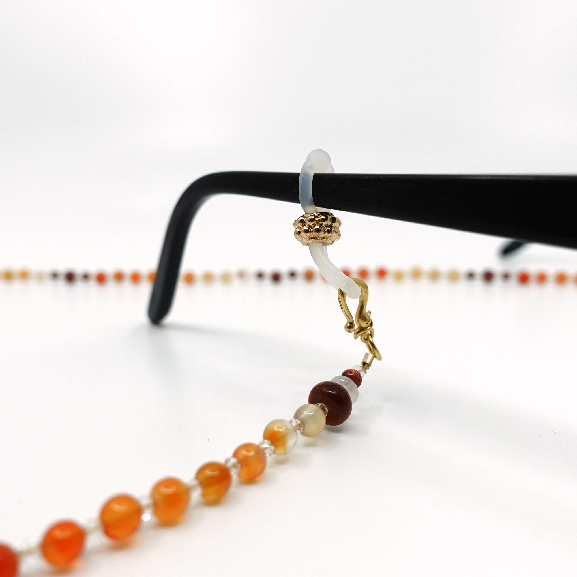 Return to Origin 4mm Carnelian Necklace - Yun Boutique